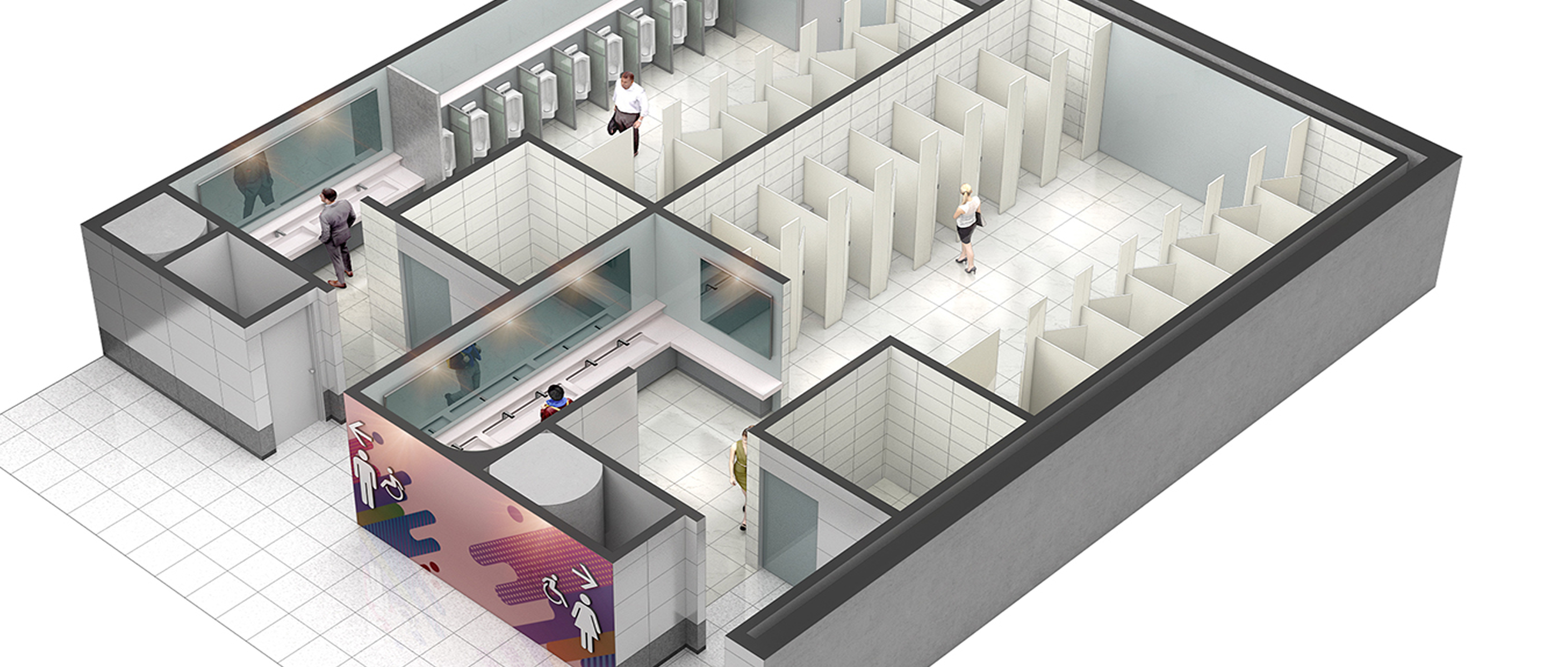 쾌적하고 편안한 공간 연출 예시